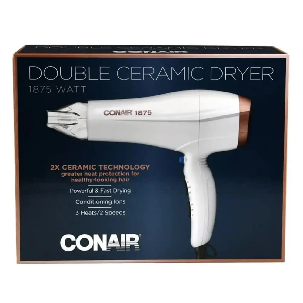 Conair Double Ceramic Technology Hair Dryer, Includes‎ Concentrator | NEW!!